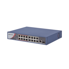 Hikvision - Switch - 16 - 100M Unmanaged POE Switch