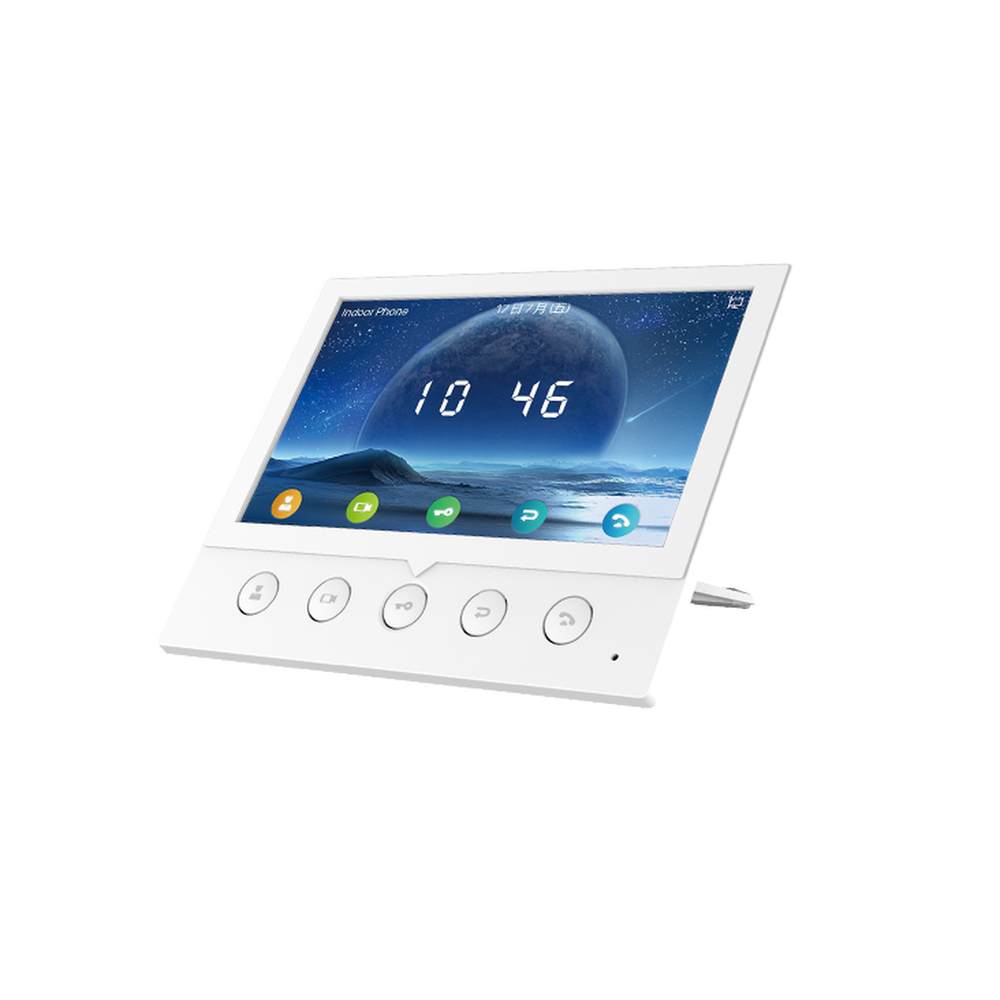 Monitor IP/SIP para interior, Wi-Fi, pantalla a color de 7