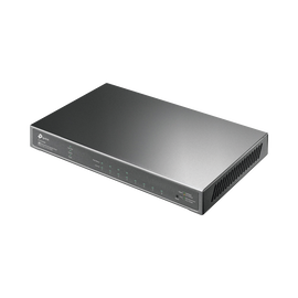 Switch PoE JetStream SDN Administrable 8 puertos 10/100/1000 Mbps, 4 puertos PoE, 62W, administración centralizada OMADA SDN