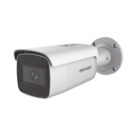 Bala IP 4 Megapixel / Lente Mot. 2.8 a 12 mm / 60 mts IR EXIR / Exterior IP67 / IK10 /  WDR 120 dB / PoE / Videoanaliticos (Filtro de Falsas Alarmas) / Ultra Baja Iluminación / Entrada y Salida de Audio y Alarmas