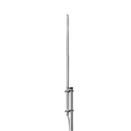 Antena Base UHF, Fibra de Vidrio, Rango de Frecuencia 380 - 400 MHz.