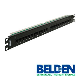 PATCH PANEL BELDEN AX103258 CAT5E 24PTOS 1U PRECARGADO PATCH PANEL BELDEN AX103258 CAT5E 24PTOS 1U PRECARGADO