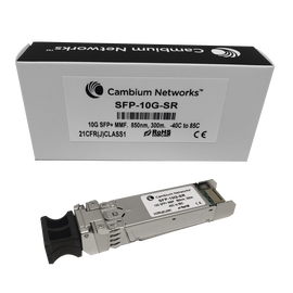 Transceptor MiniGbic SFP+ 10 Gbps Multimodo, distancia hasta 300m, conector LC