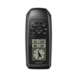 GPS portátil GPSMAP 73 con pantalla en banco y negro, mil puntos de almacenamiento interno, sumergible y flotante.