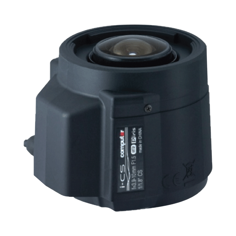 Lente Valifocal 3.9 - 10mm, 12MP, P-iris, Formato de 1/1.8, para cámara PNB-A9001