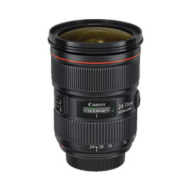 Lente Canon 24 - 70mm f2.8 / 8K / Auto-Iris / Compatible con Cámaras TNB-9000