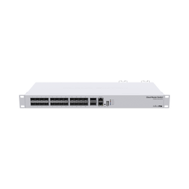 MikroTik Cloud Router Switch CRS326-24S+2Q+RM - Conmutador - L3 - Gestionado - 24 x 10 Gigabit SFP+ + 2 x 40 Gigabit QSFP+ - montaje en rack - CA 100 - 240 V