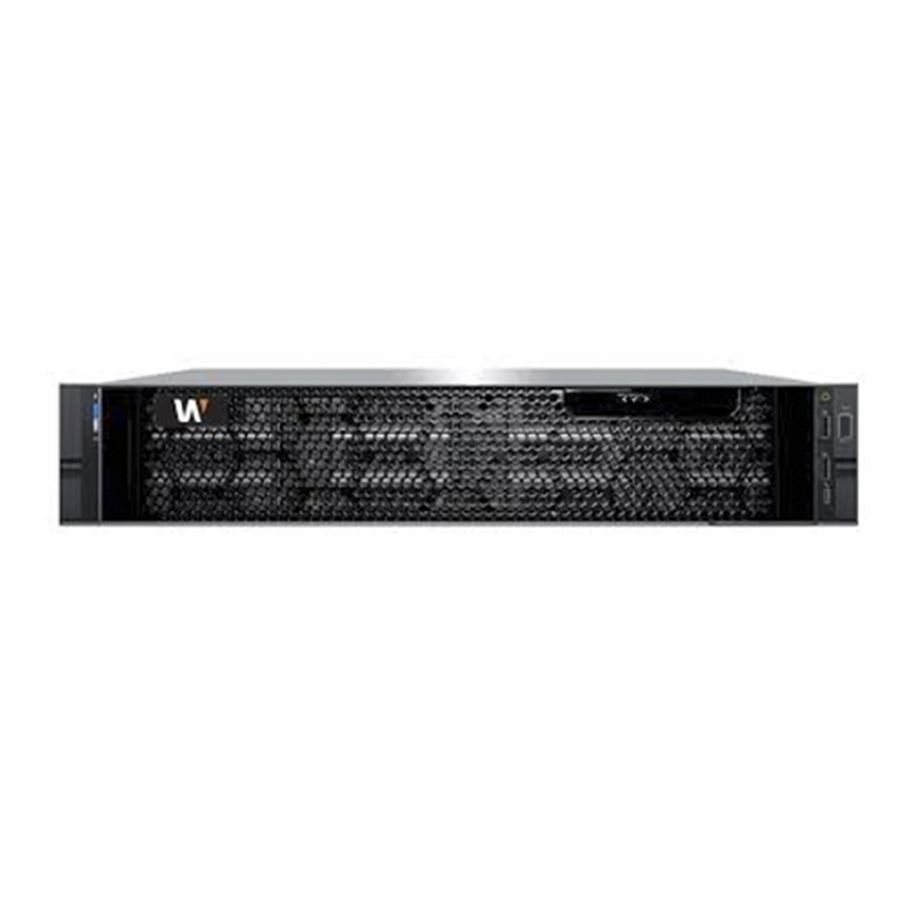 NVR Wisenet WAVE basada en Windows / Montable en Rack 2U / Incluye licencia WAVE-PRO-04 / 470 Mbps throughput / Incluye 40 TB para almacenamiento