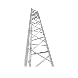 Torre Autosoportada de 48 ft (14.6 m) Titan T200 Galvanizada (incluye anclaje)