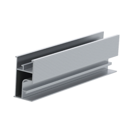 Riel 3 para montaje de módulos fotovoltaicos de aluminio anodizado 2200mm.