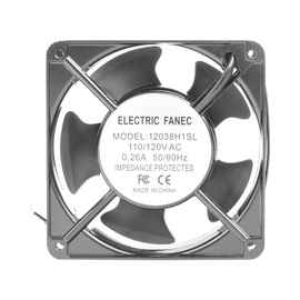 Ventilador a 110 Vca de 120 x 120 x 38 mm.
