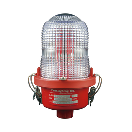 Lámpara de Obstrucción Roja, Tipo L-810, LED de baja intensidad, (120 - 240 Vca).