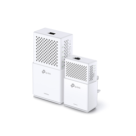 Kit Adaptador Powerline Wi-Fi, doble banda, Gigabit Ethernet, tecnologia HomePlug AV1000, 1000Mbps, Plug and Play, hasta 300 M dentro de casa, 1 Puerto 10/100/1000 Mbps.