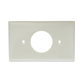 Placa de plástico para contacto sencillo.