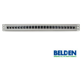 PATCH PANEL BELDEN AX103254 CAT6A 24PTOS 1U PRECARGADO 10GX TITANIUM PATCH PANEL BELDEN AX103254 CAT6A 24PTOS 1U PRECARGADO 10GX TITANIUM
