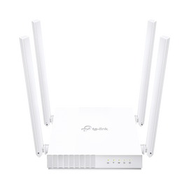 Router Inalámbrico doble banda AC, 2.4 GHz y 5 GHz Hasta 733 Mbps, 4 antenas externas omnidireccional, 4 Puertos LAN 10/100 Mbps, 1 Puerto WAN 10/100 Mbps