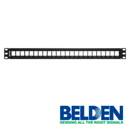 PATCH PANEL MODULAR BELDEN AX103114 CAT6/6A 24ESPACIOS 1U PATCH PANEL MODULAR BELDEN AX103114 CAT6/6A 24ESPACIOS 1U