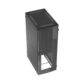Gabinete Net-Verse para Centros de Datos, 45UR, 800mm de Ancho, 1200mm de Profundidad, Fabricado en Acero, Color Negro