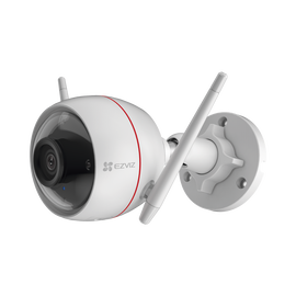Bala IP 4 Megapixel  / Inalámbrica / Lente 2.8 mm / 30 mts IR /  COLORES EN OSCURIDAD / Grabación en la Nube / Audio de Dos Vías  / Alertas de Audio Personalizado / Detección Humana