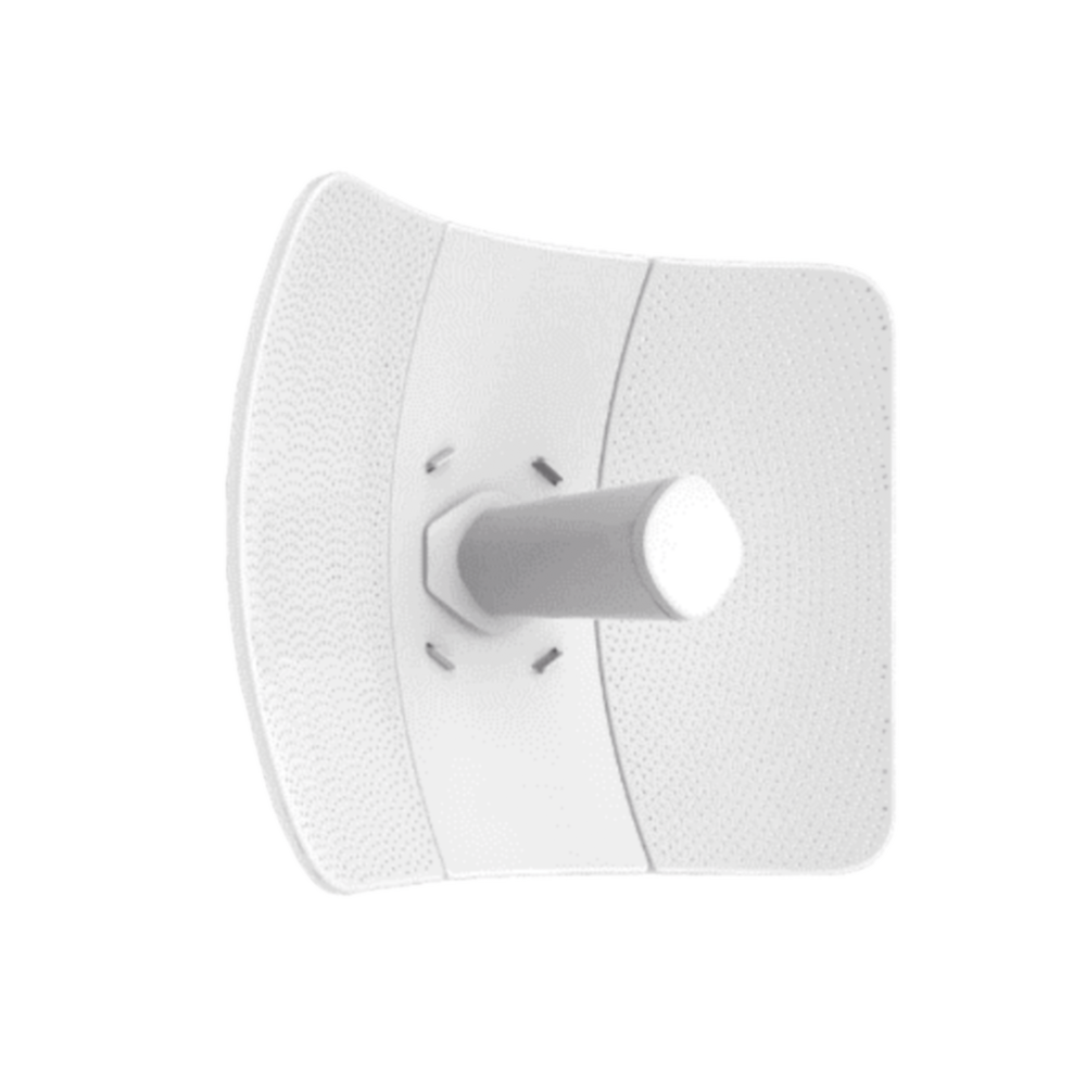 Punto de Acceso PTP y PTMP en 5 GHz /  867 Mbps / Antena Integrada de 23 dBi / Angulo de Apertura de 10° H 10° V /  500 mW de Potencia / Exterior IP65 / Distancias de Hasta 25 Kms