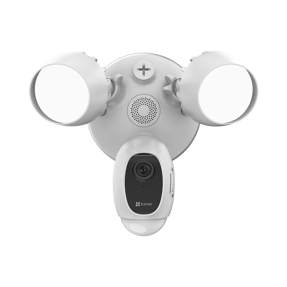 Cámara IP 2 Megapixeles / Lente 2.8 mm / Luz Ultrabrillante / Grabación en la Nube / Audio de dos vías / Sirena Integrada / Sensor PIR / Micro SD / IP65 / H.265