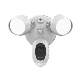 Cámara IP 2 Megapixeles / Lente 2.8 mm / Luz Ultrabrillante / Grabación en la Nube / Audio de dos vías / Sirena Integrada / Sensor PIR / Micro SD / IP65 / H.265