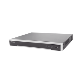 NVR 8 Megapixel (4K) / 32 canales / 16 Puertos PoE+ / Hik-Connect / 2 Bahías de Disco Duro / Swtich PoE 300 mts / HDMI en 4K