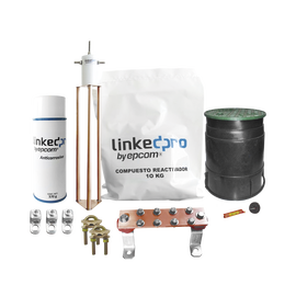 Kit de puesta a tierra LinkedPro, para protección de hasta 30 Amp.