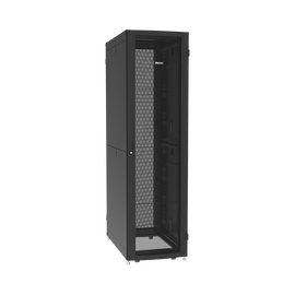 Gabinete Net-Verse para Centros de Datos, 42UR, 600mm de Ancho, 1200mm de Profundidad, Fabricado en Acero, Color Negro