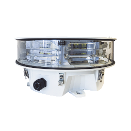 Lámpara de Obstrucción LED Blanca de media intensidad. Tipo L-865  acorde con FAA AC-70/7460-1L, ( 24 Vcd).
