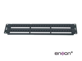 PATCH PANEL ENSON ENS-PA48P7 2UR PRECARGADO CAT6 48 PUERTOS MONTAJE EN RACK ESTANDAR 19 PATCH PANEL ENSON ENS-PA48P7 2UR PRECARGADO CAT6 48 PUERTOS MONTAJE EN RACK ESTANDAR 19