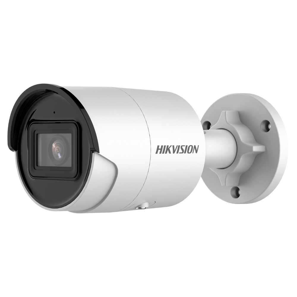 Bala IP 2 Megapixel / Lente 2.8 mm / 40 mts IR EXIR /Exterior IP67 / WDR 120 dB / PoE / Micrófono Integrado / Videoanaliticos (Filtro de Falsas Alarmas) / Ultra Baja Iluminación