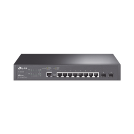 Switch JetStream SDN Administrable 8 puertos 10/100/1000 Mbps + 2 puertos SFP, administración centralizada OMADA SDN