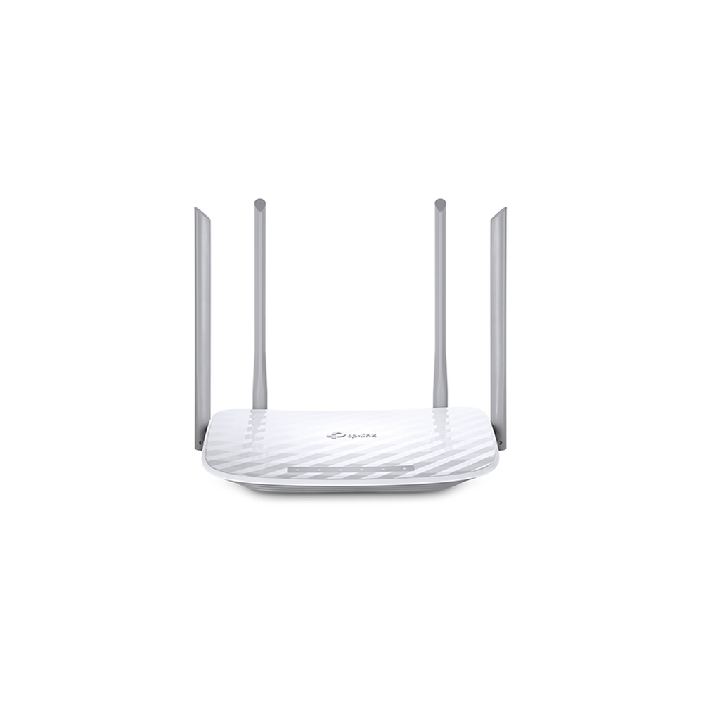 Router Inalámbrico doble banda AC, 2.4 GHz y 5 GHz Hasta 1200 Mbps, 4 antenas externas omnidireccional, 4 Puertos LAN 10/100 Mbps, 1 Puerto WAN 10/100 Mbps, Versión 4.2