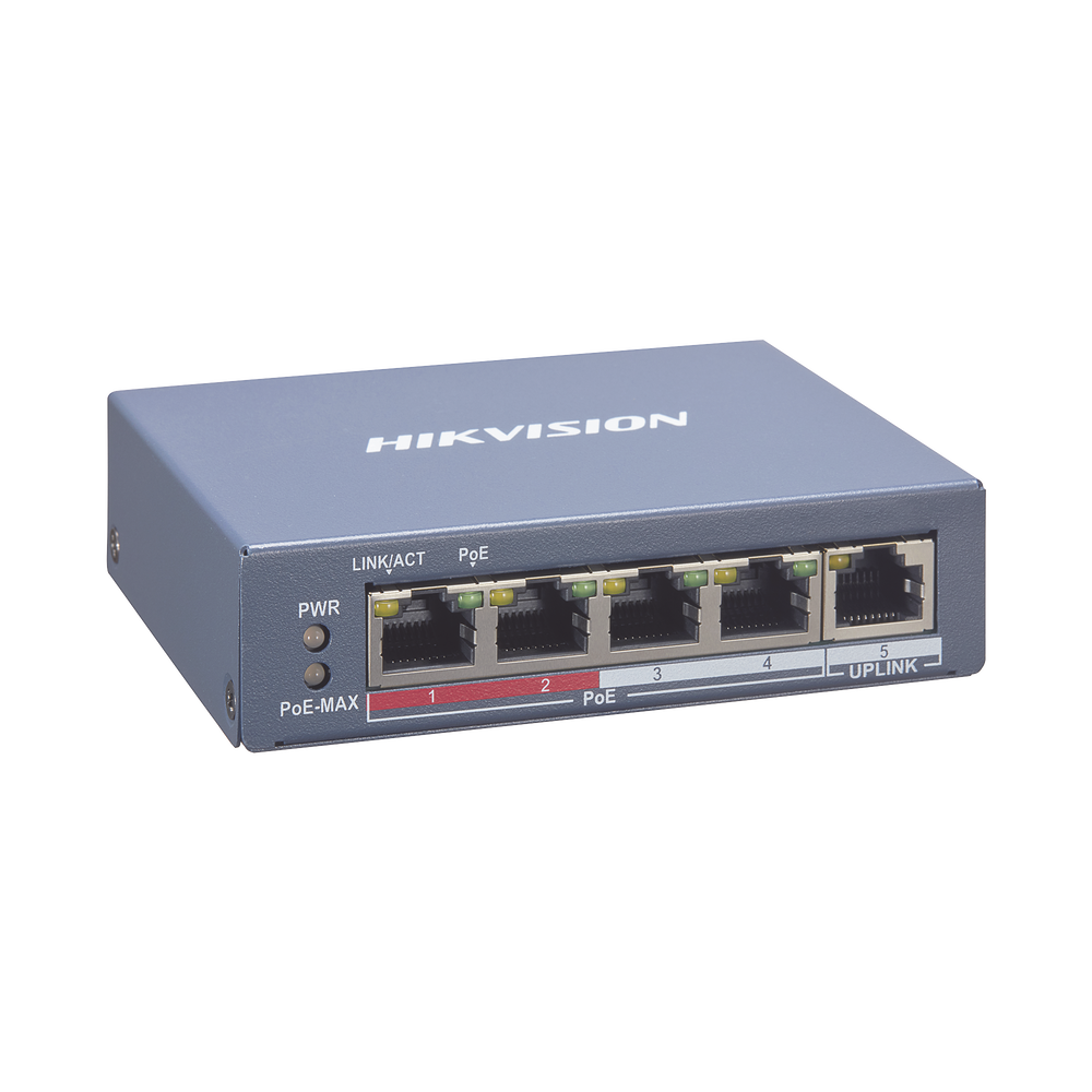 Hikvision - Switch - 5 - Poe DS-3E1105P-EI