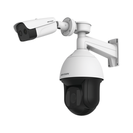PTZ IP 4 Megapixel / 42X Zoom /  500 mts EXIR + Bala Biespectral Lente Térmico 15 mm (384 x 288) / Lente Óptico 6 mm (4 Megapixel)