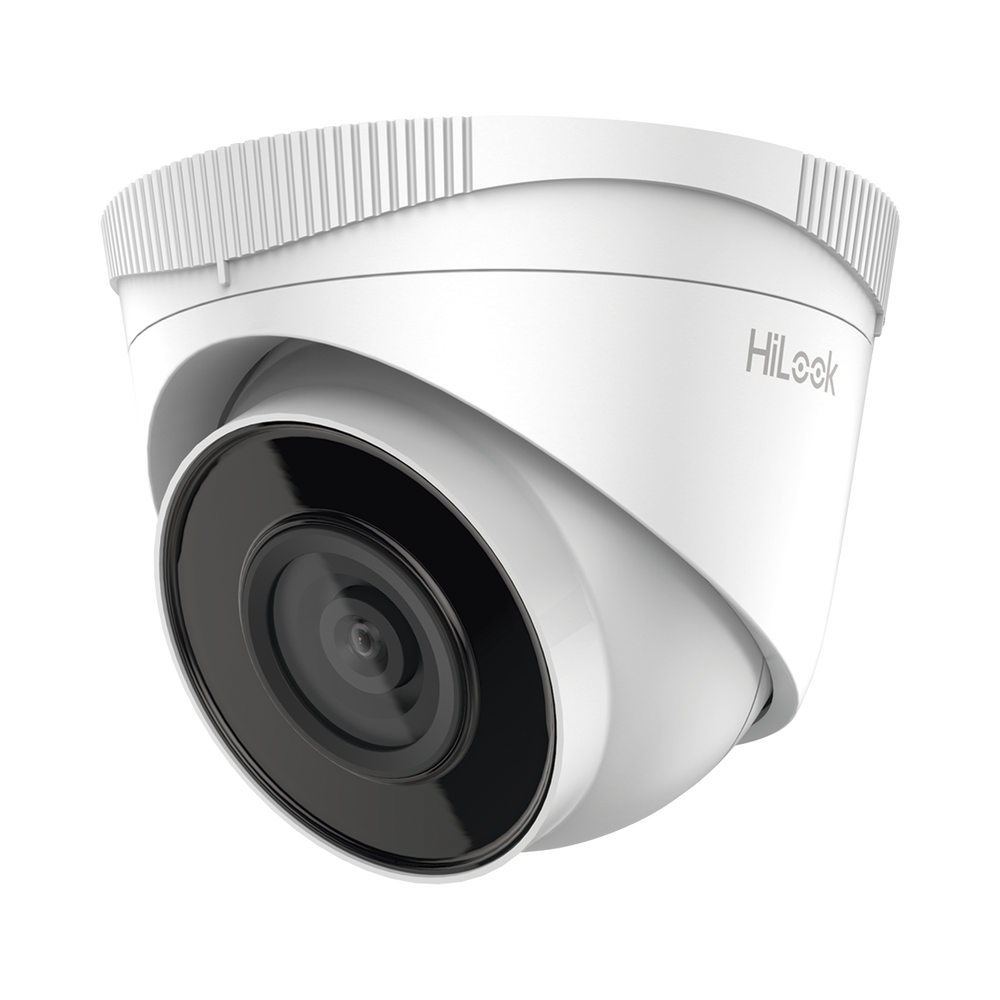 HiLook Series / Turret IP 2 Megapixel / 30 mts IR / Exterior IP67 / PoE / dWDR / Lente 2.8 mm / H.265