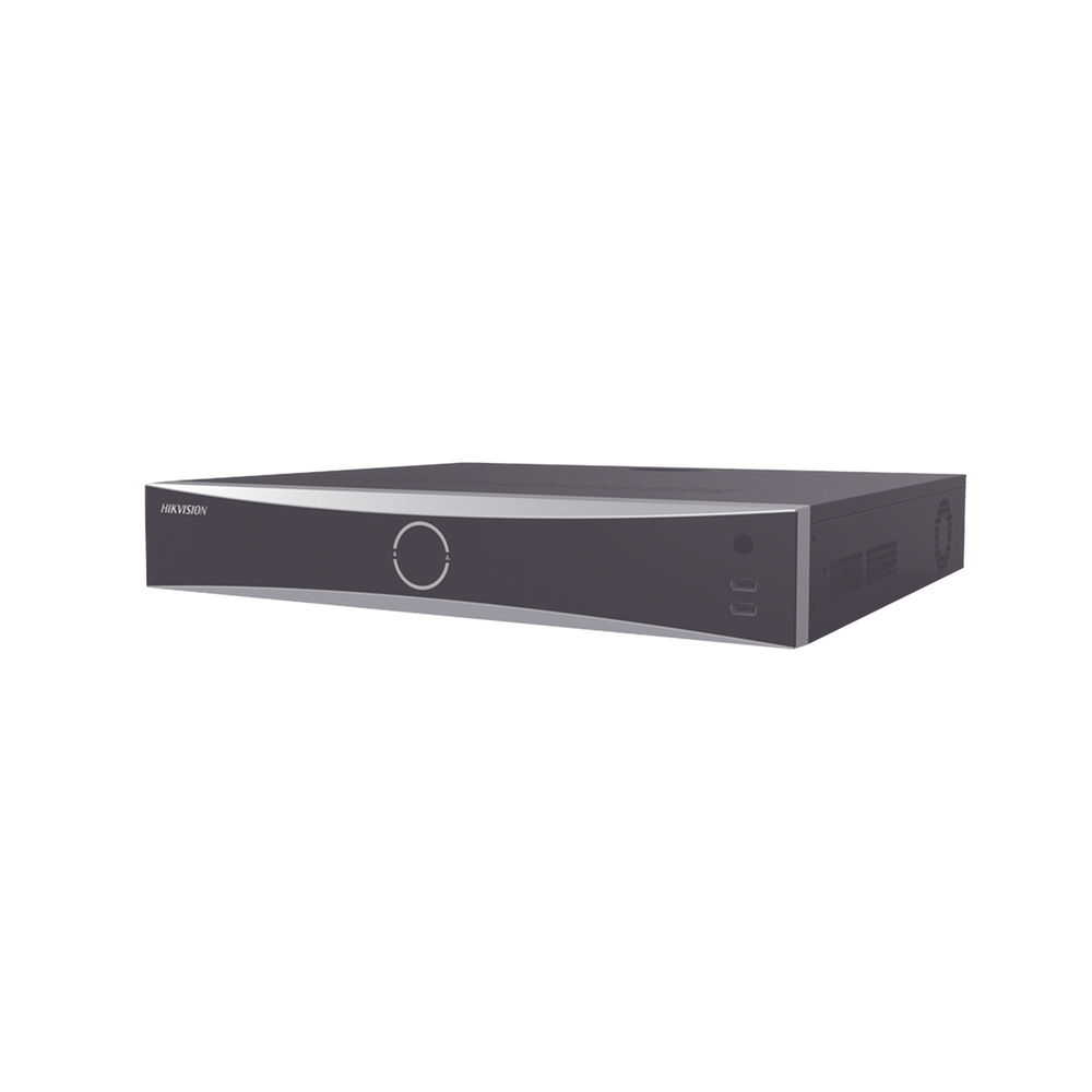 NVR 12 Megapixel (4K) / 16 Canales IP / 4 Bahías de Disco Duro / HDMI en 4K / Filtro de Falsas Alarmas / Detección de Cuerpo Humano y Vehículos