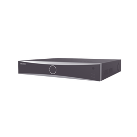 NVR 12 Megapixel (4K) / 16 Canales IP / 4 Bahías de Disco Duro / HDMI en 4K / Filtro de Falsas Alarmas / Detección de Cuerpo Humano y Vehículos