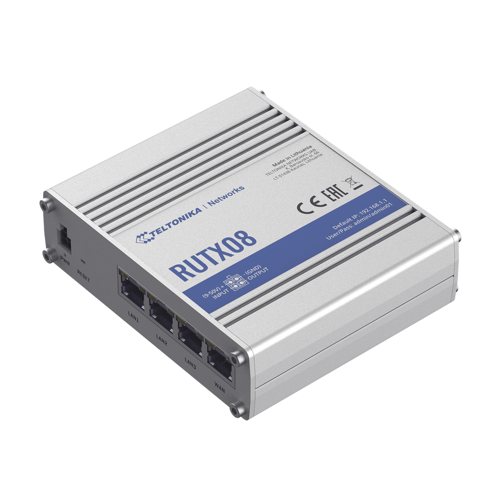 Router Industrial, 4 puertos Gigabit