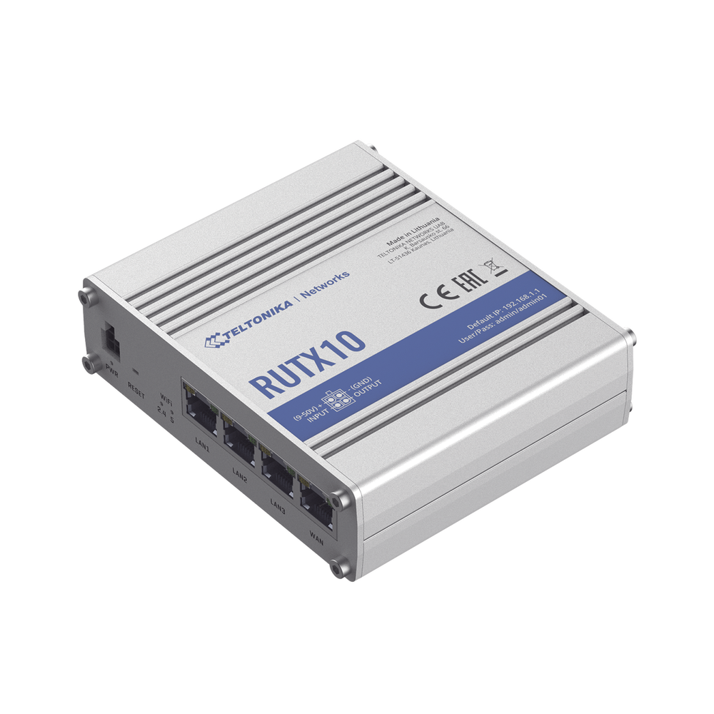 Router Industrial Inalámbrico 802.11ac, 4 puertos Gigabit