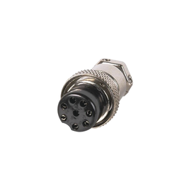 Conector de Micrófono Macho de 8 Contactos de Uso Rudo. Conector de Micrófono Macho de 8 Contactos de Uso Rudo.