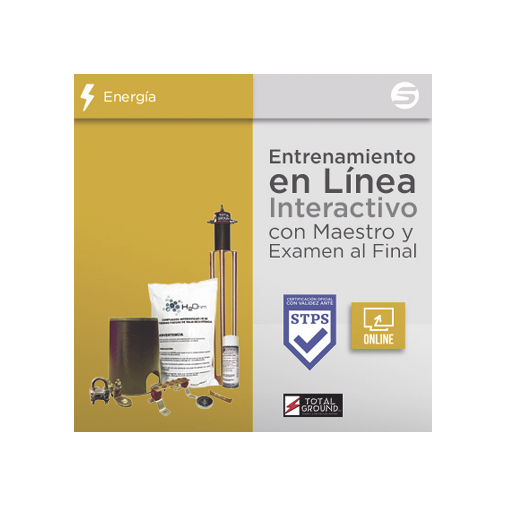 Certificación Virtual en Tierras Físicas y Pararrayos Total Ground
