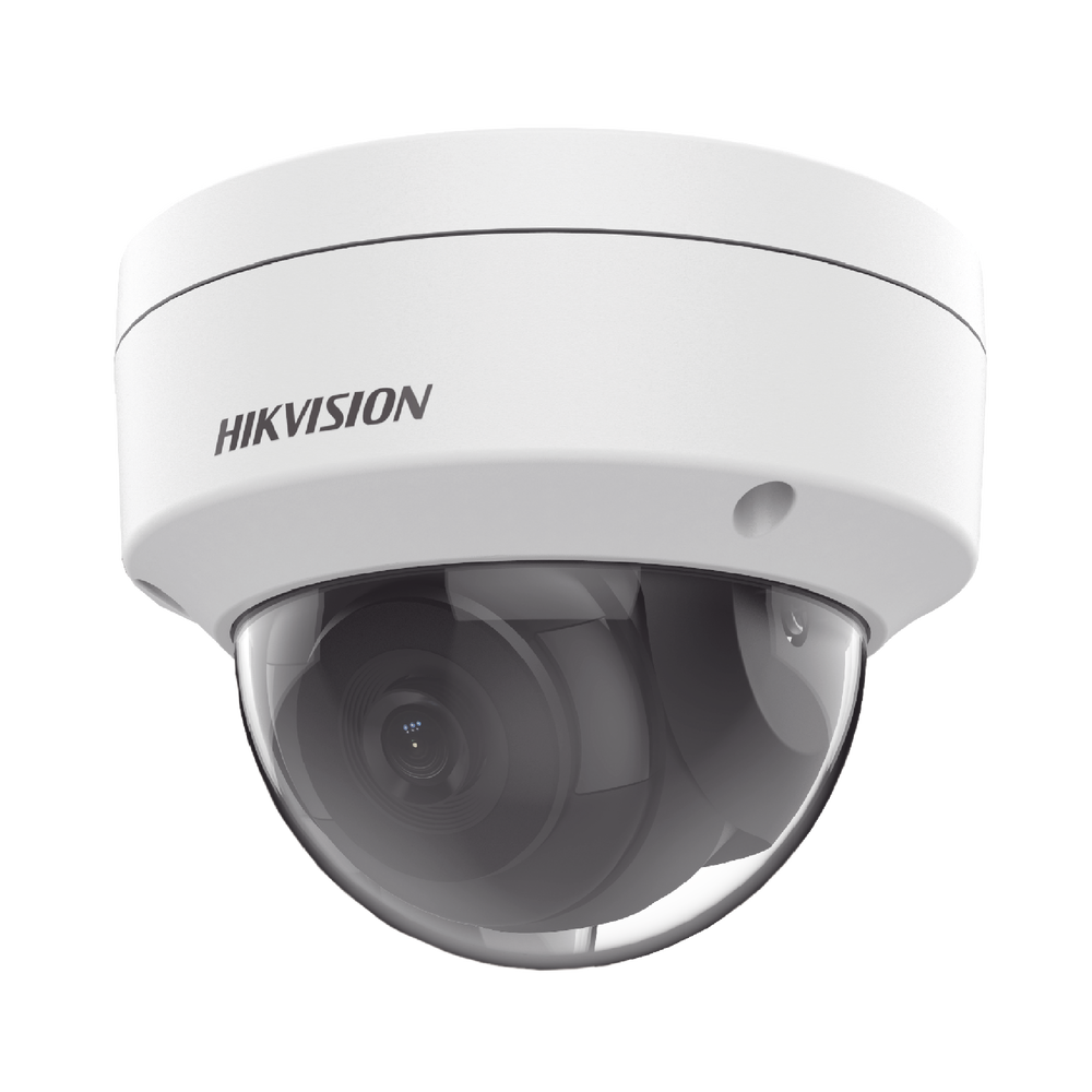 Domo IP 8 Megapixel (4K)/ Lente 2.8 mm / 30 mts IR EXIR /Exterior IP67 / IK10 /  WDR 120 dB / PoE / Videoanaliticos (Filtro de Falsas Alarmas) / Ultra Baja Iluminación / Entrada y Salida de Audio y Alarma