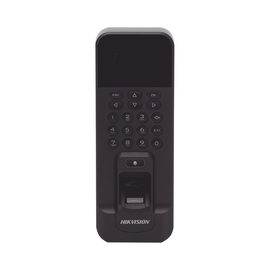 Biométrico WiFi de Acceso y Asistencia Compatible con APP Hik-Connect (P2P) / Lectura de Huella y Tarjetas EM / TCP/IP / 150,000 Eventos / Relevador para Chapa y Reportes de Asistencia