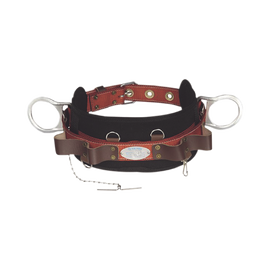Cinturón de Liniero de Lujo, Fabricado en Poliéster, con 2 Anillos tipo D, Talla 44.