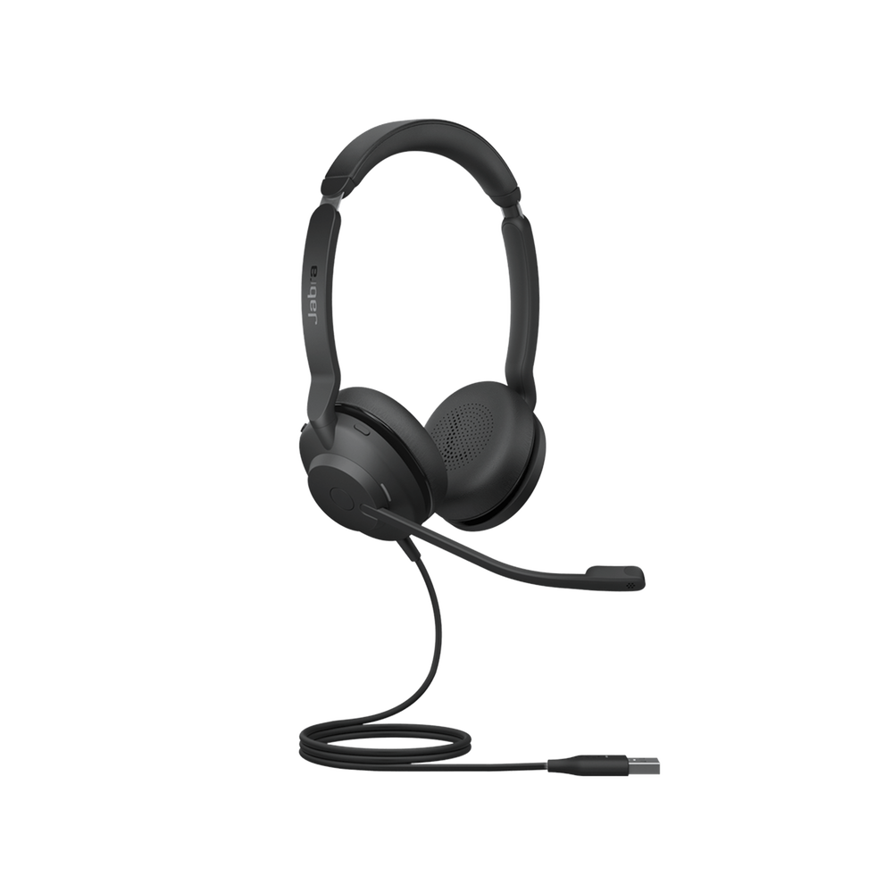 Jabra Evolve2 30, Auricular stereo versión UC con aislamiento de ruido, indicador de ocupado (Busylight) (23089-989-979)