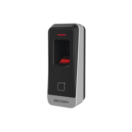 Lector esclavo PROX EM IP65 / Huella Digital / Lector de Tarjetas de Proximidad / RS-485 / Interior y Exterior / Requiere Panel de Control de Acceso DS-K2604,02,01