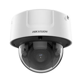 Domo IP 8 Megapixel / Lente Mot. 2.8 a 12 mm /  DARKFIGHTER / WDR 120 dB / IK10 / IR 30 mts / Conteo Facial / Detección Facial / Interior / PoE / Búsqueda por Atributos