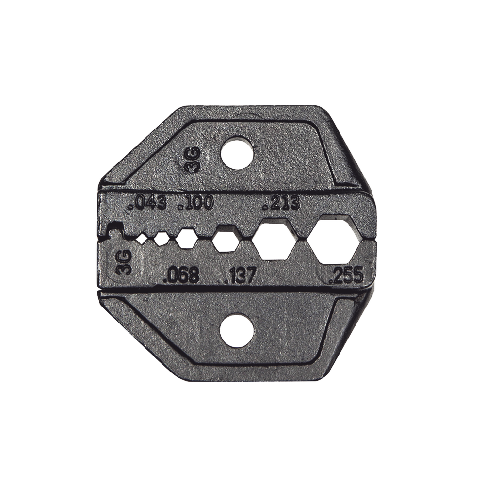 Matriz Ponchadora para RG58, RG59, RG62 y  RG174. Compatible con Pinza Ponchadora VDV200-010